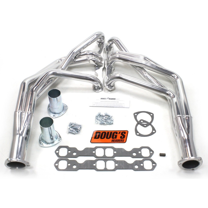 Doug’s Headers D368 – 1 3/4 4-Tube Full Length Header Chevrolet Camaro Small Block Chevrolet 67-69 Metallic Ceramic Coating