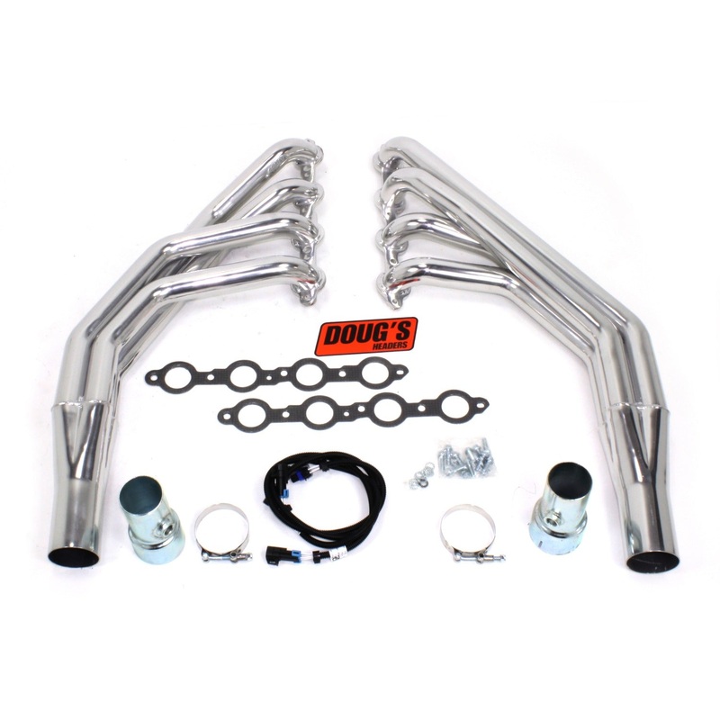 Doug’s Headers D3351-B – Doug’s Long Tube Header 75-81 GM F Body 4.8-6.2L LS Engine Swap 1 7/8 Primary 3 Collector Black Hi Temp Coated