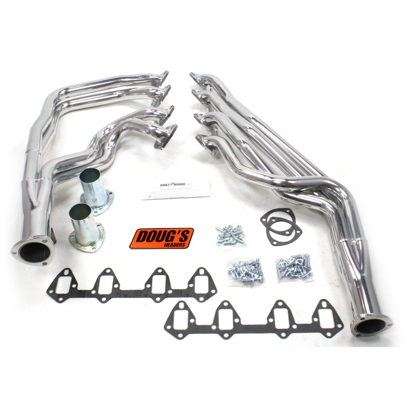 Doug’s Headers D625 – 1 3/4 4-Tube Full Length Header Ford Fairlane 66-70 FE 390-428 Automatic Only Metallic Ceramic Coating