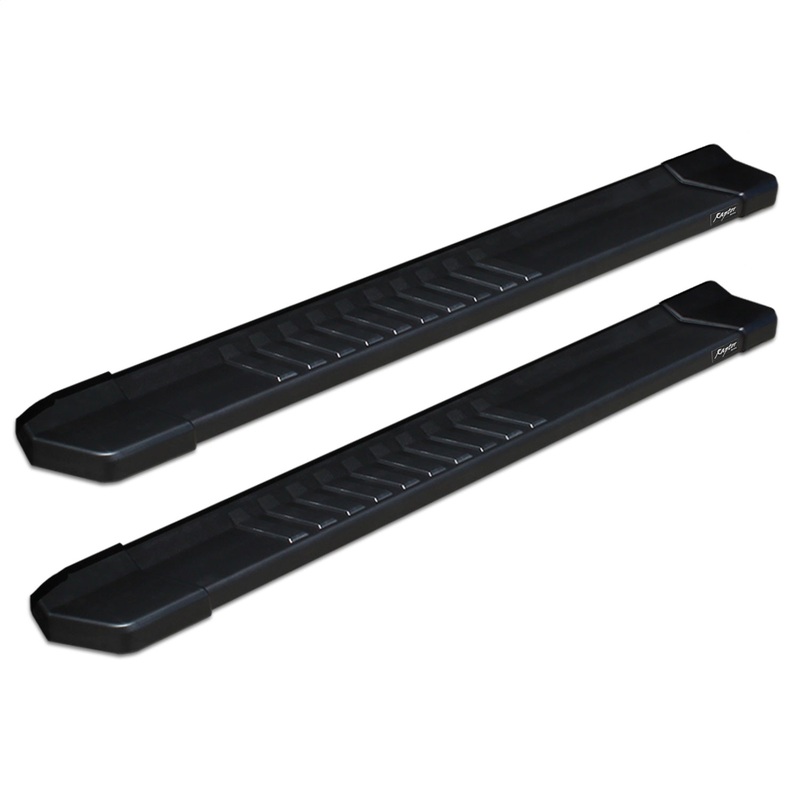 Raptor 1703-0300BT – OEM Running Boards; 6 in.; Rocker Panel Mount; Black Textured; w/ Brackets;