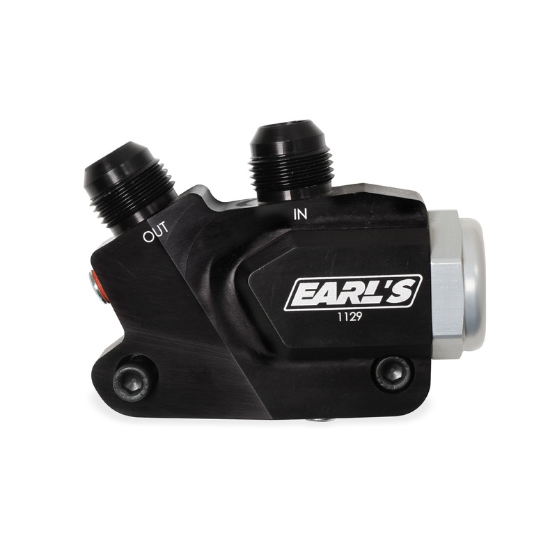 Earl’s Performance 1129ERL – Engine Oil Cooler Adapter