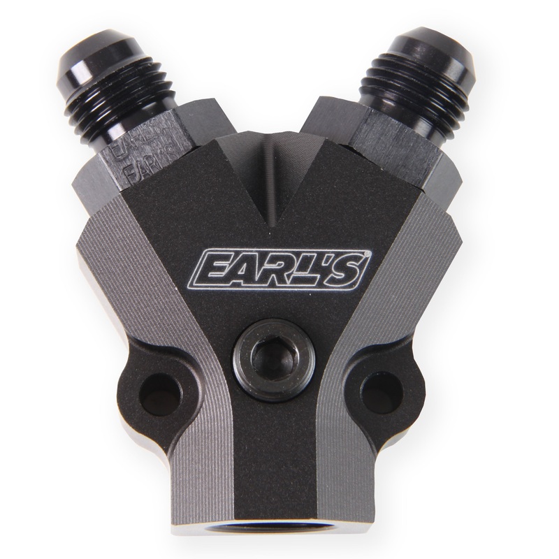 Earl’s Performance 100181ERL – Fuel Distribution Y Block