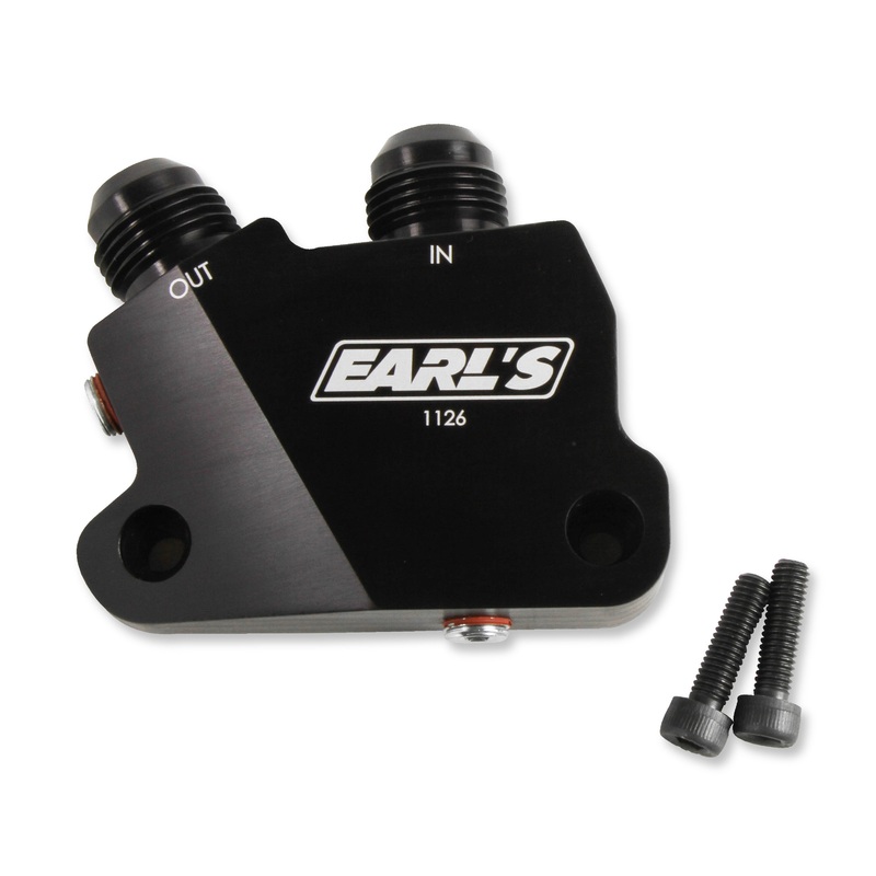 Earl’s Performance 1126ERL – Engine Oil Cooler Adapter