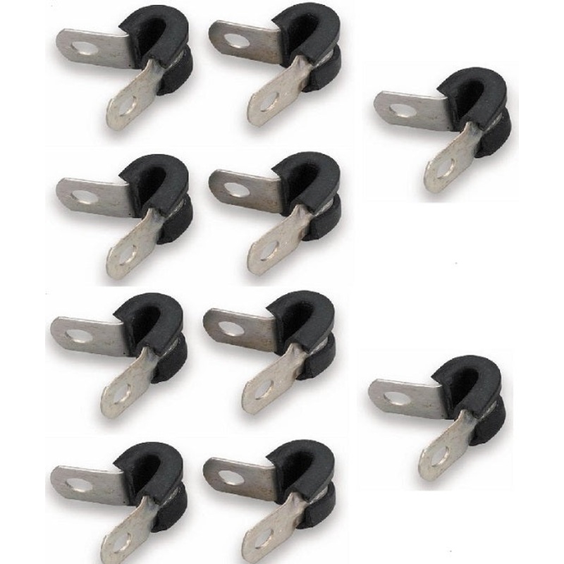 Earl’s Performance 171003ERL – Hose Clamp; Bagged Packaging; Cushioned; 3/16 in. Tube Or Hose OD; Package Of 10; Aluminum;