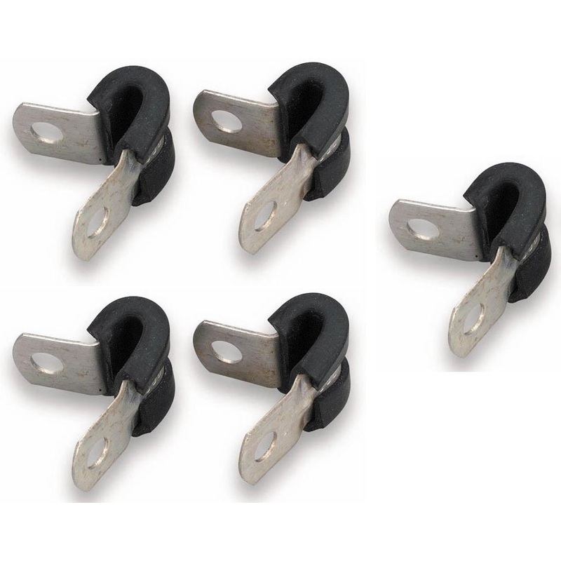 Earl’s Performance 171008ERL – Hose Clamp; Bagged Packaging; Cushioned; 0.5 in. Tube Or Hose OD; Package Of 5; Aluminum;