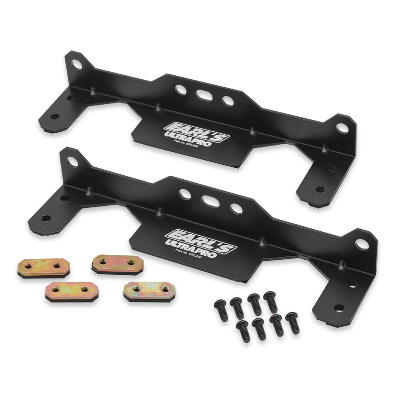 Earl’s Performance 200ERL – Earl’s Oil Cooler Mounting Brackets for UltraPro Narrow Coolers