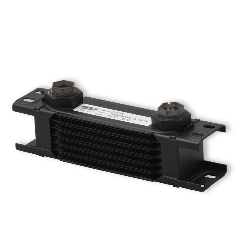 Earl’s Performance 207ERL – Earl’s UltraPro Oil Cooler – Black – 7 Rows – Narrow Cooler