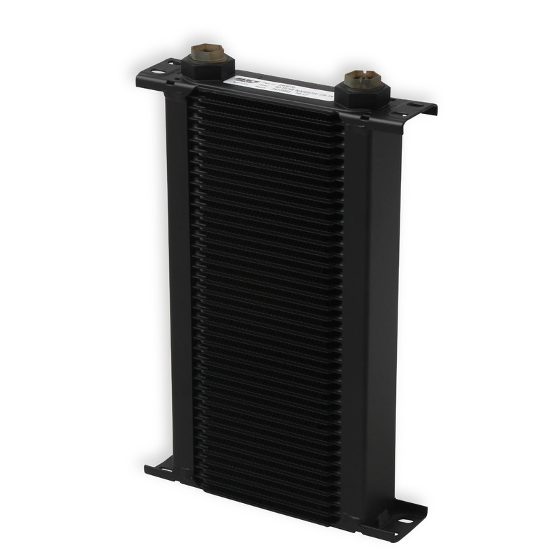 Earl’s Performance 240ERL – Earl’s UltraPro Oil Cooler – Black – 40 Rows – Narrow Cooler