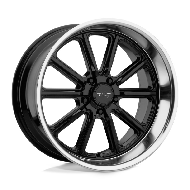 American Racing Wheels VN50729512300 – Vn507 Rodder 20X9.5 Gloss Black W/ Diamond Cut Lip