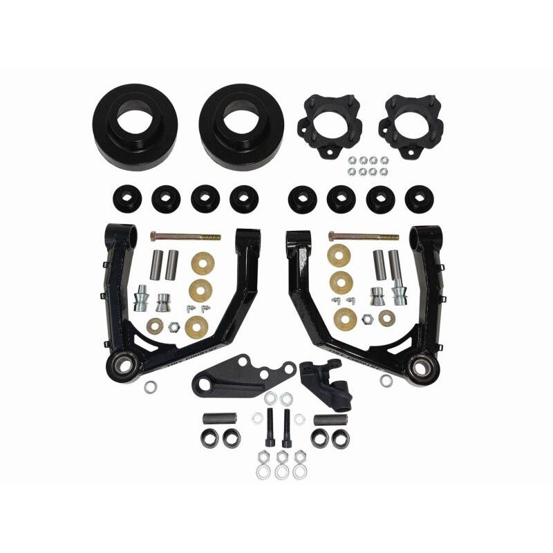 Tuff Country 53226 – 2022+ Toyota Tundra 3in Lift w/ Boxed Uniball Control Arms & Front Diff Drop (No Shock)