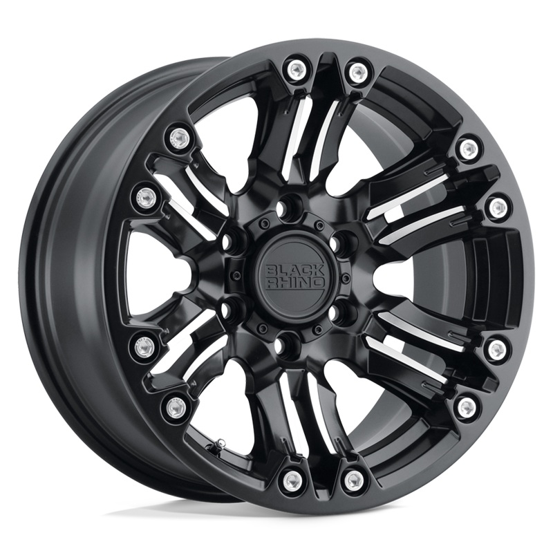 Black Rhino Wheels 2095ASG126135M87 – Asagai 20X9.5 Matte Black & Machined