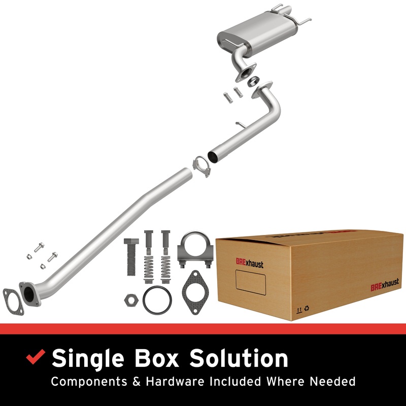 BRExhaust 106-0746 – 2012-2017 Toyota Camry 2.5L Direct-Fit Replacement Exhaust System
