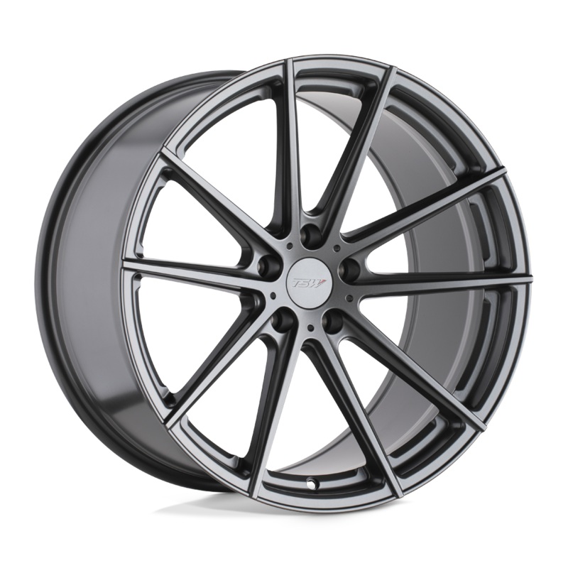 TSW Wheels 1995BAT395114G76 – Bathurst 19X9.5 Gloss Gunmetal