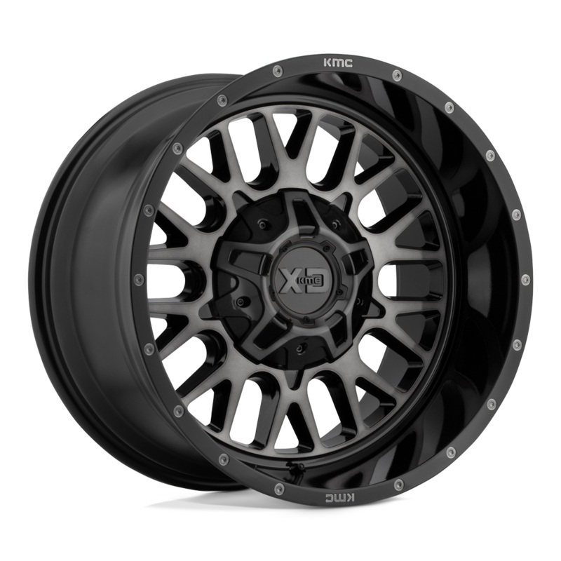 XD Wheels XD84221080318N – Xd842 Snare 20X10 Gloss Black W/ Gray Tint