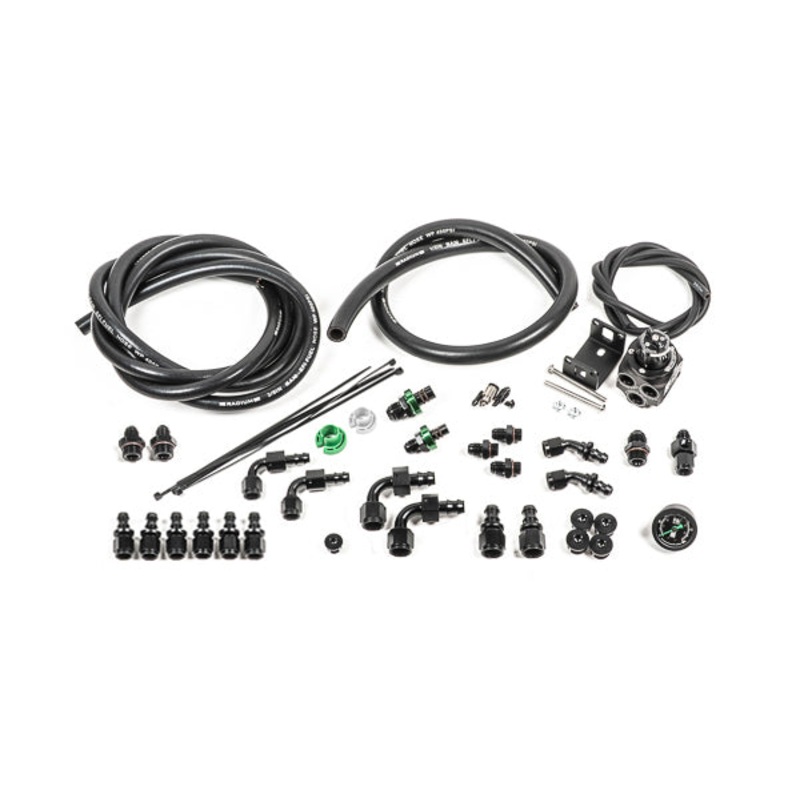 Radium Engineering 20-1302-PK – Ford 302/351 Windsor Fuel Rail Plumbing Kit