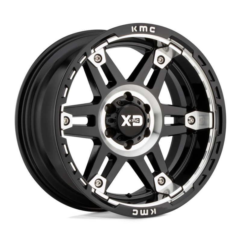 XD Wheels XD84021088318N – Xd840 Spy Ii 20X10 Gloss Black Machined