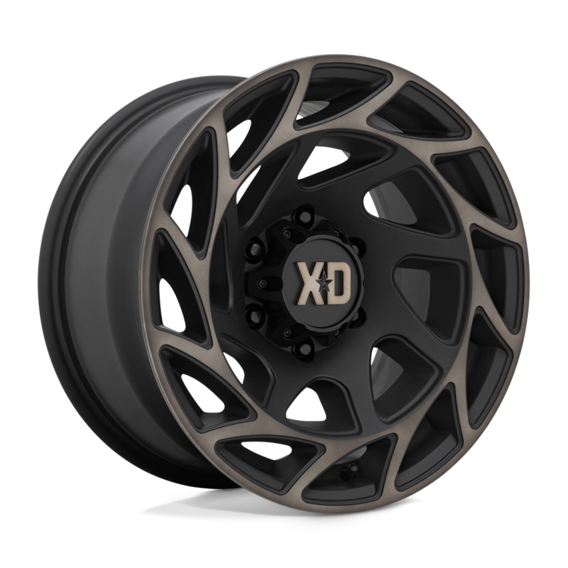 XD Wheels XD86021050618N – Xd860 Onslaught 20X10 Satin Black W/ Bronze Tint