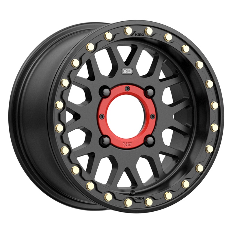XD Wheels XS23556048738 – Xs235 Grenade Beadlock 15X6 Satin Black