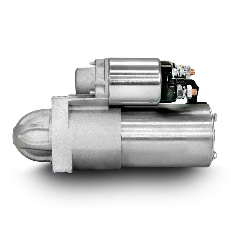 Blueprint Engines BPP168SBK – STARTER – CHEVY SB/BB – STAGGERED MOUNT – 168 TOOTH FLYWHEEL – DENSO STYLE – OE FINISH