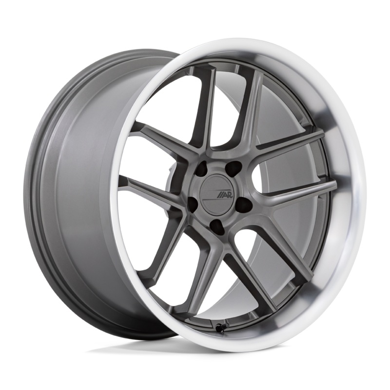 American Racing Wheels AR942AD20111522 – Ar942 Bishop 20X11 Matte Gunmetal W/ Machined Lip