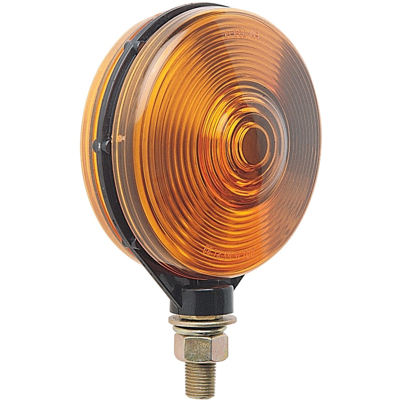 Peterson V313AA – INCANDESCENT STOP/TURN, DOUBLE-FACE, ROUND, AMBER/AMBER, 4.125