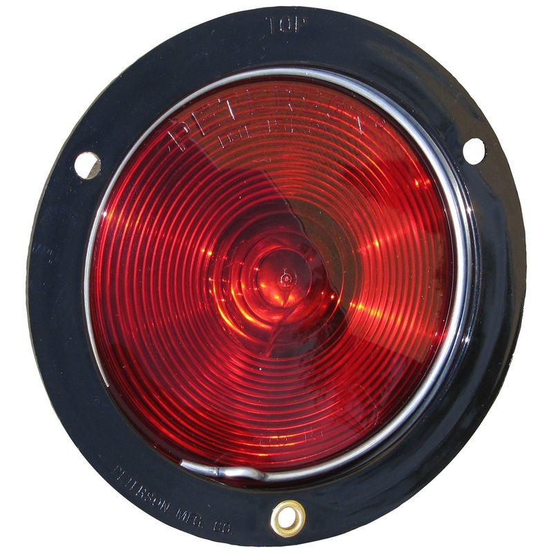 Peterson V413 – INCANDESCENT STOP/TURN/TAIL, ROUND, FLUSH-MOUNT, 4