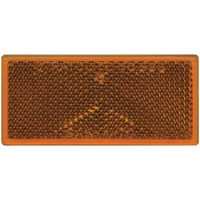 Peterson V483A – REFLECTOR, QUICK-MOUNT, RECTANGULAR, 3.125X1.375