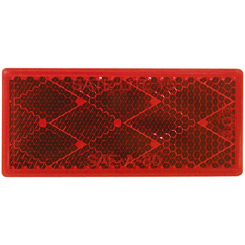 Peterson V483R – REFLECTOR, QUICK-MOUNT, RECTANGULAR, 3.125X1.375