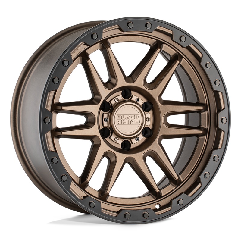 Black Rhino Wheels 1890APC-86140Z12 – Apache 18X9 Matte Bronze W/ Blk Rg & Bolts