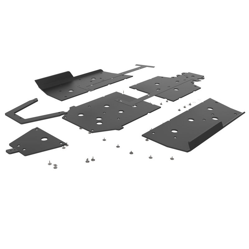 Seizmik 76-10163 KIT – 18-21 Polaris Ranger 1000/ XP UHMW Skid Plate w/Rock Slider Kit – Black