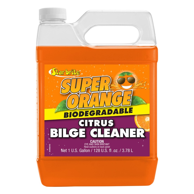 Star brite 094400N – Super Orange Citrus Bilge Cleaner – 1 GAL
