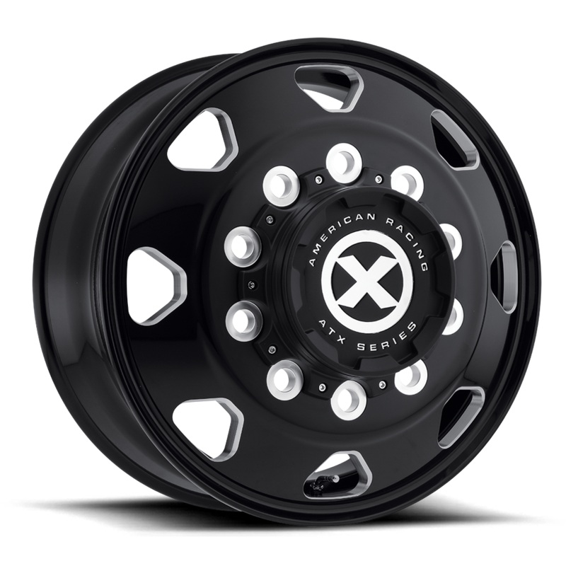 ATX AO40122510302 – Ao401 Octane 22.5X8.25 Gloss Black Milled