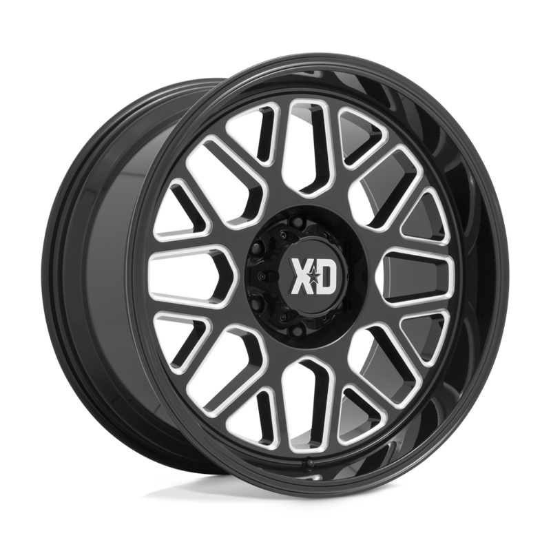 XD Wheels XD84921050318N – Xd849 Grenade Ii 20X10 Gloss Black Milled