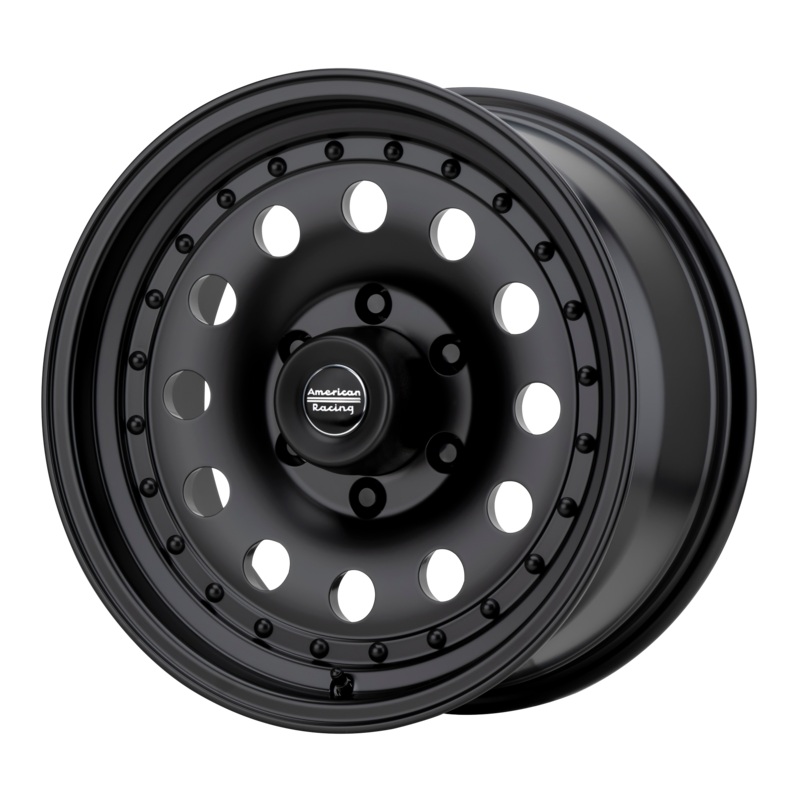 American Racing Wheels AR624761B – Ar62 Outlaw Ii 14X7 Satin Black