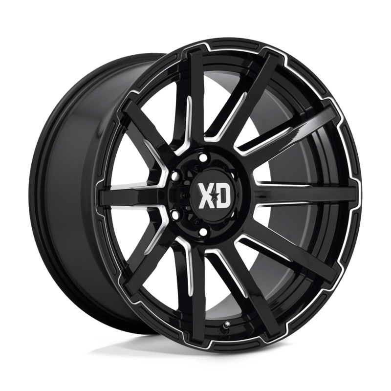 XD Wheels XD84722080312 – Xd847 Outbreak 22X10 Gloss Black Milled
