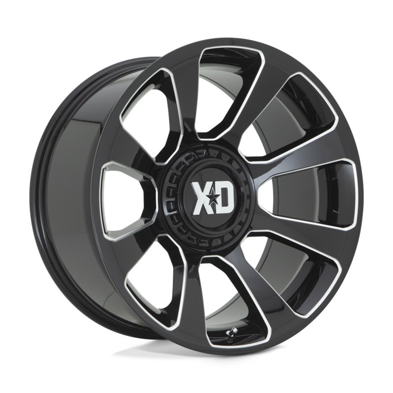 XD Wheels XD85429067318 – Xd854 Reactor 20X9 Gloss Black Milled