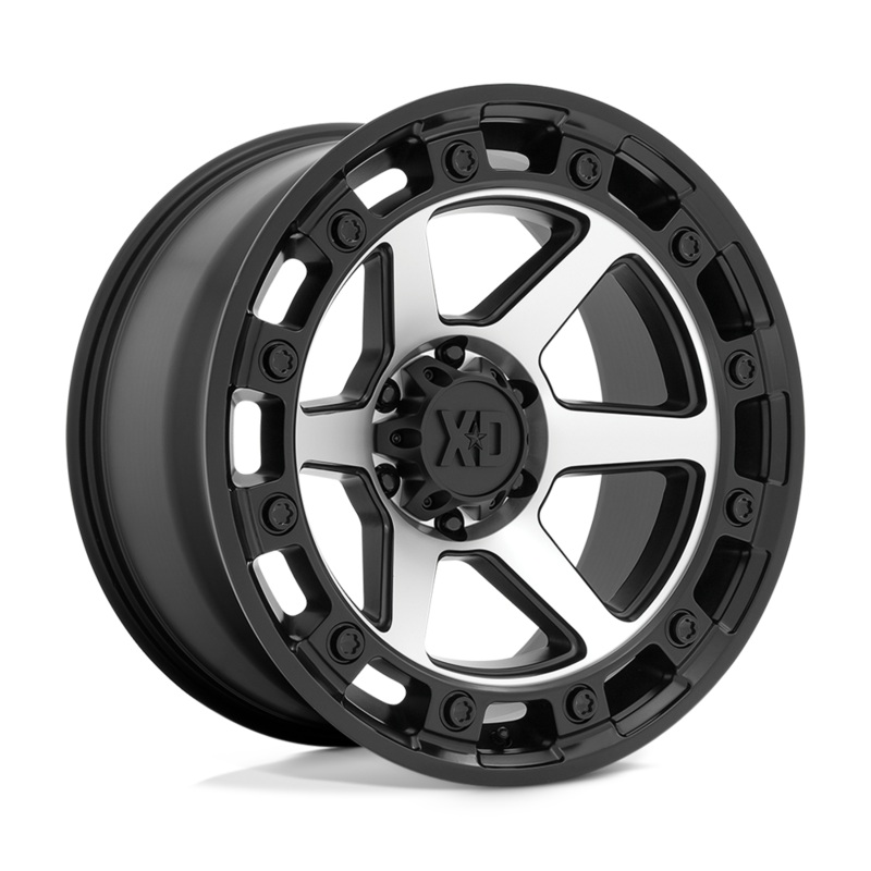 XD Wheels XD86279050500 – Xd862 Raid 17X9 Satin Black Machined