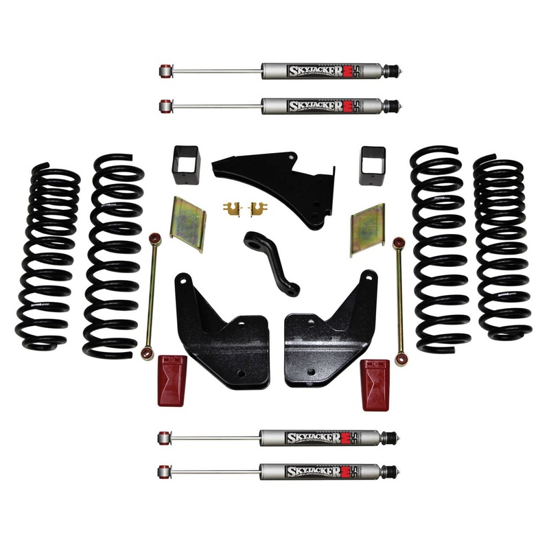 Skyjacker R14451K-M – Suspension Lift Kit w/Shock M95 Performance Shocks 4 Inch Lift 14-19 Ram 2500 Incl. Front And Rear Coil Springs