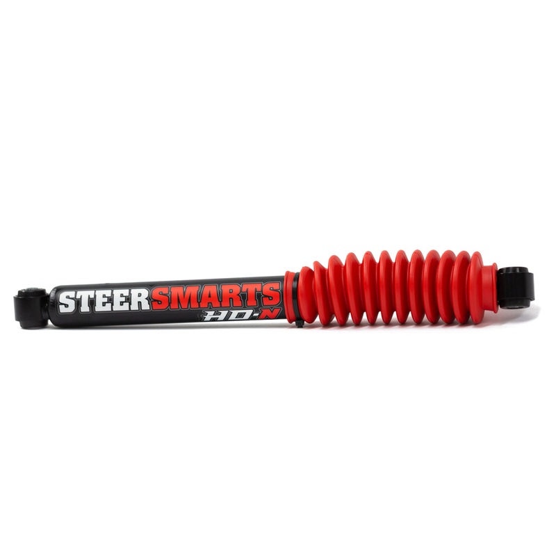 Steer Smarts 73011001 – Jeep Steering Stabilizer Yeti HDN For 07-18 Wrangler JK Black/Red