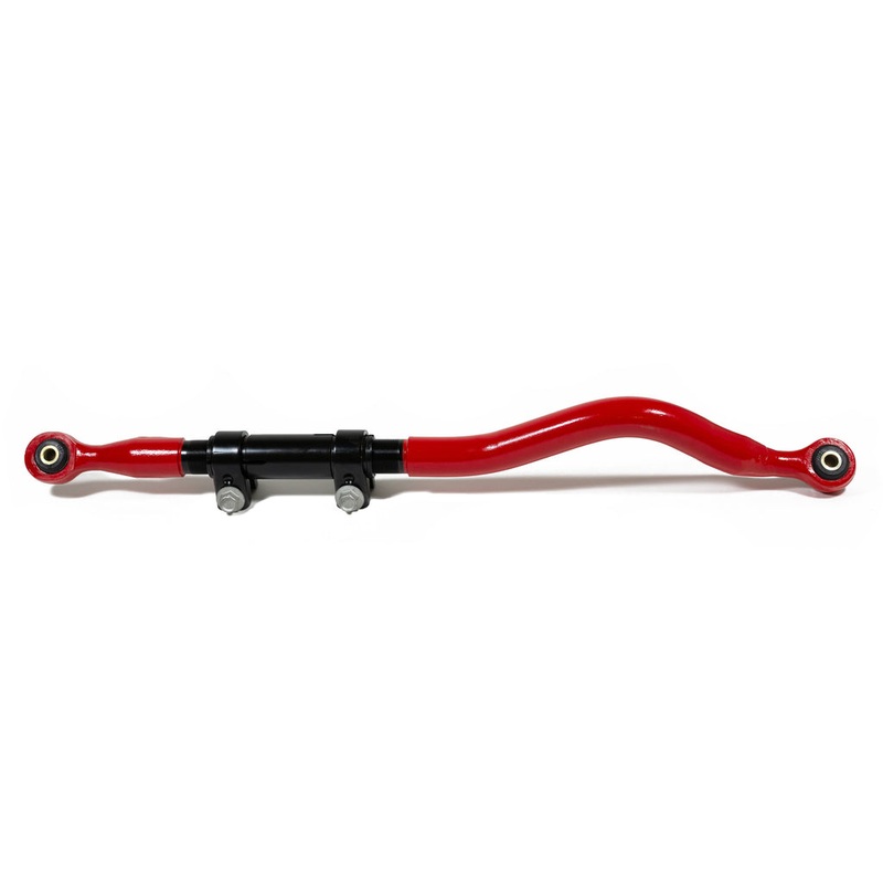Steer Smarts 75039001 – Jeep Pro-Series Front Adjustable Track Bar Yeti XD Red For 07-18 Wrangler JK