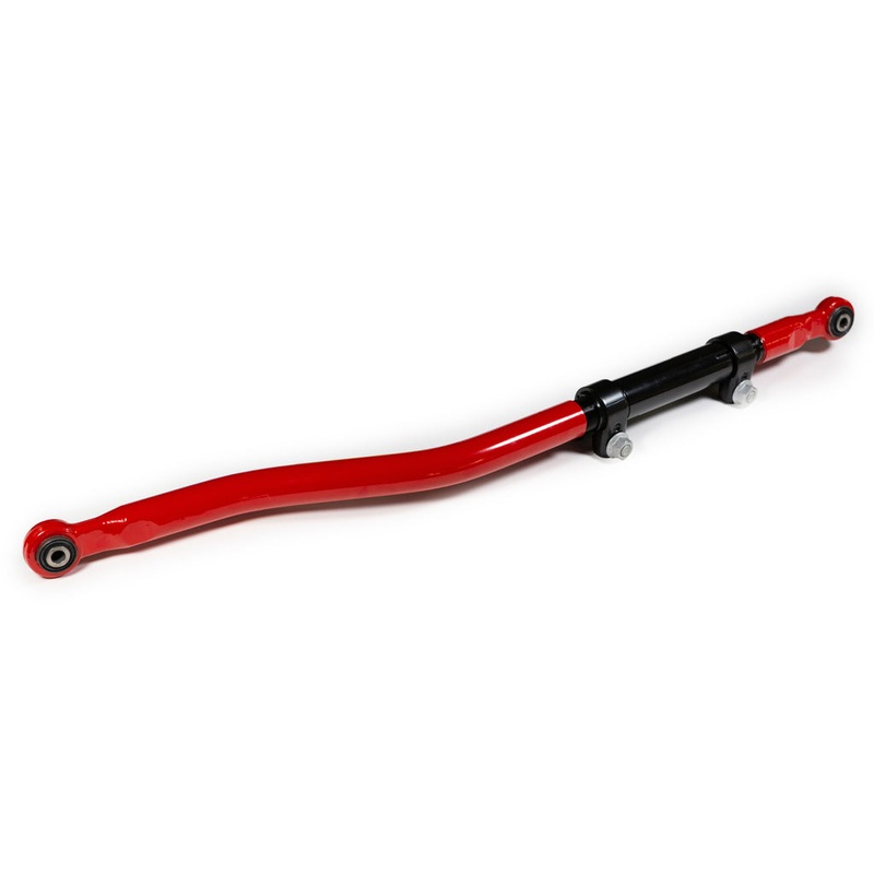 Steer Smarts 75047001 – Jeep Rear Adjustable Track Bar Yeti XD Red For 07-18 Wrangler JK