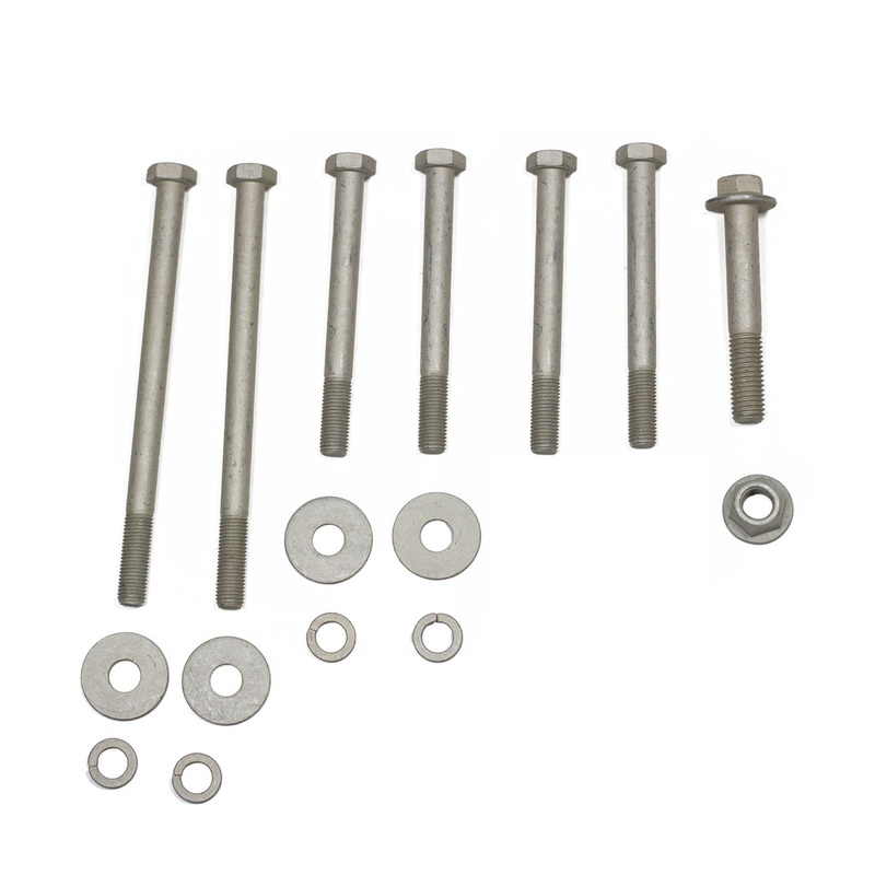 Steer Smarts 79026001 – **Discontinued**Jeep Frame Side Track Bar Reinforcement Bracket Hardware Kit For 18-24 Wrangler/Gladiator