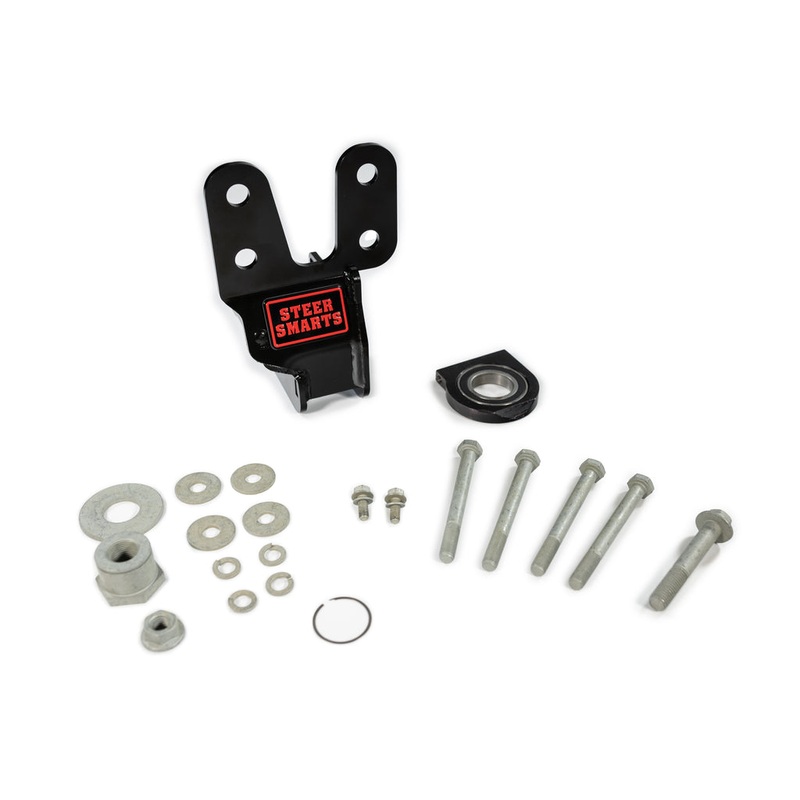 Steer Smarts 79052001 – Jeep Sector Shaft Brace with Frame Side Track Bar Reinforcement Bracket  Yeti XD For 07- 18 Wrangler JK/JL/Gladiator JT All Models