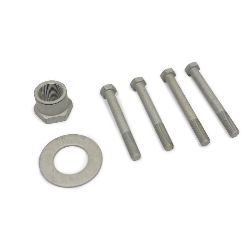 Steer Smarts 79079001 – 07-24 Jeep Wrangler/Gladiator JK/JL/JT Big Bore Sector Shaft Brace Supplemental Hardware Kit