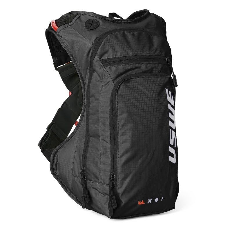 USWE 5209077001 – Outlander Moto Hydration Pack 9L – Black