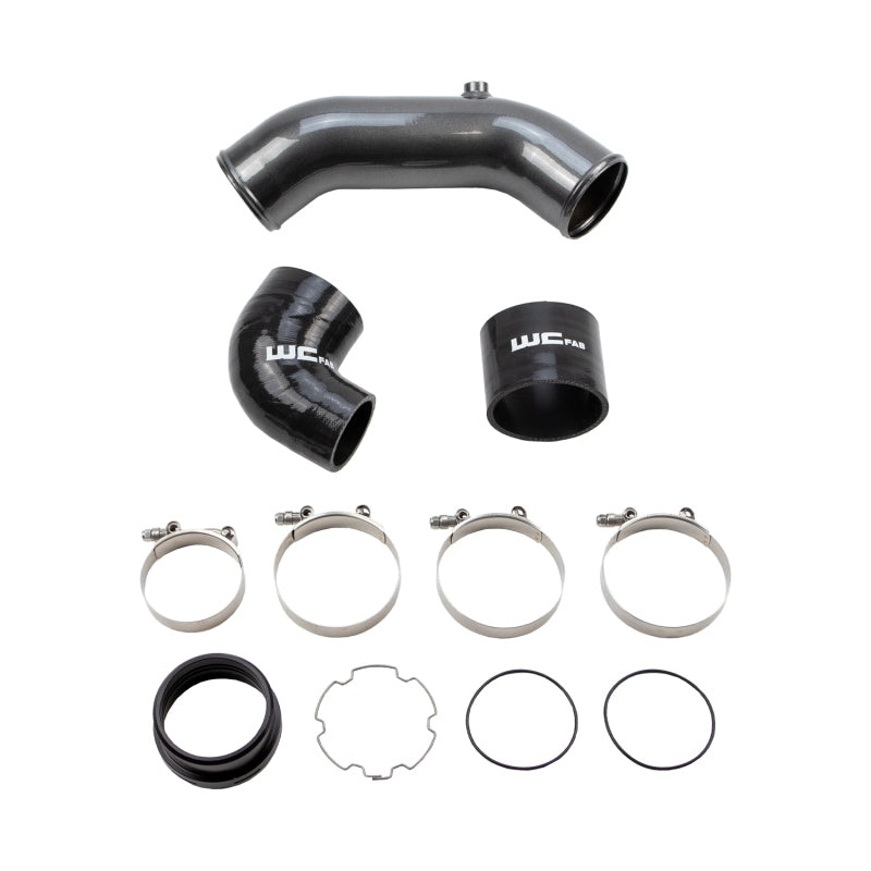 Wehrli WCF100295-DG – 2017+ Ford 6.7L Power Stroke 3.5in Cold Side Intercooler Pipe – Deore Gold