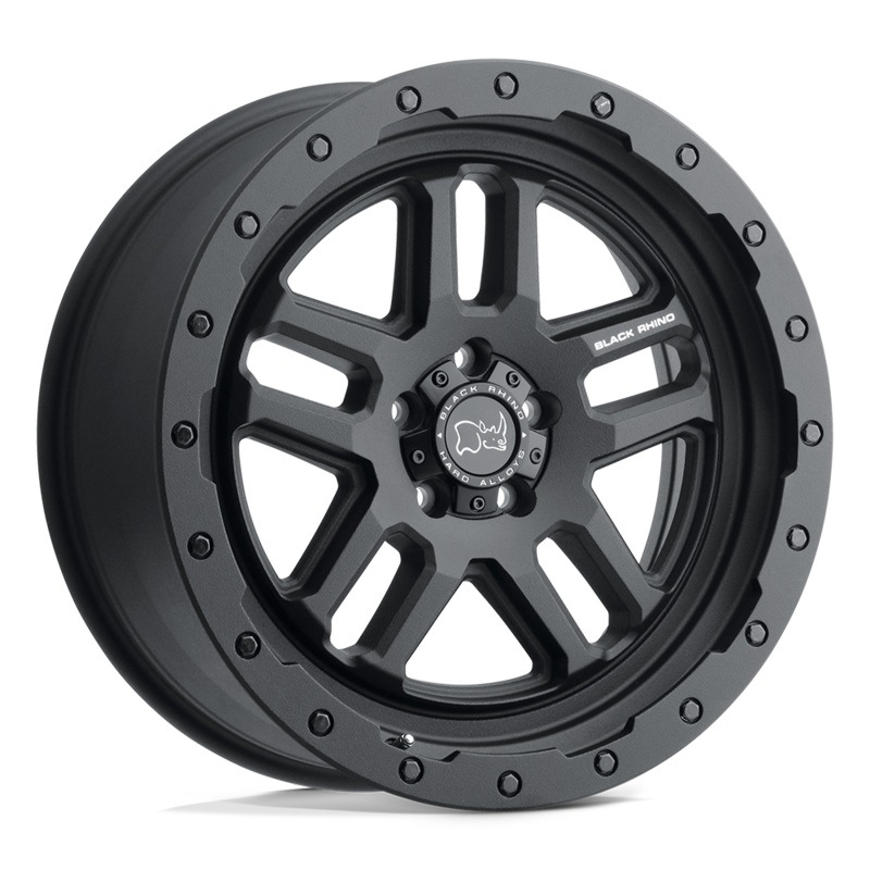 Black Rhino Wheels 1895BTW126140M12 – Barstow 18X9.5 Textured Matte Black