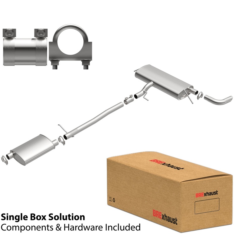 BRExhaust 106-0020 – Direct-Fit Replacement Exhaust System