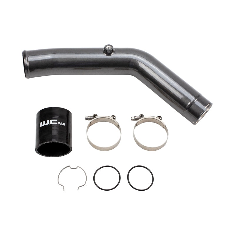 Wehrli WCF100308-BC – 23-24 Ford 6.7L HO Power Stroke 3in Hot Side Intercooler Pipe – Bronze Chrome