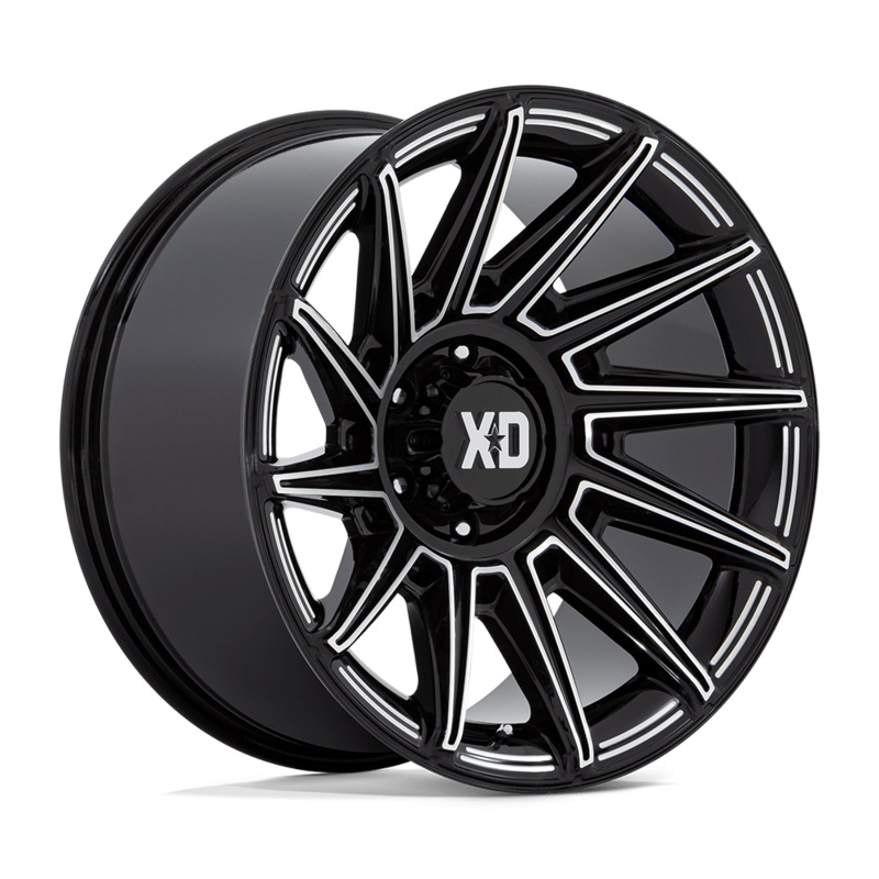 XD Wheels XD867BE20106818N – Xd867 Specter 20X10 Gloss Black Milled
